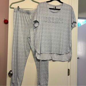 Jaclyn Intimates Light Blue DREAM Sleep Set